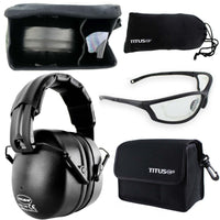 TITUS CSE 37NRR Onyx Earmuff Combo Kit