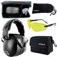 TITUS CSE 37NRR Onyx Earmuff Combo Kit