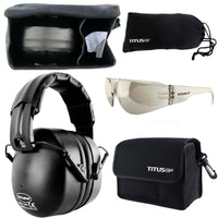 TITUS CSE 37NRR Onyx Earmuff Combo Kit