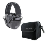 : Titus B4 Hearing Protection Shooting Gun Range ANSI OSHA Noise Reduction Earmuff