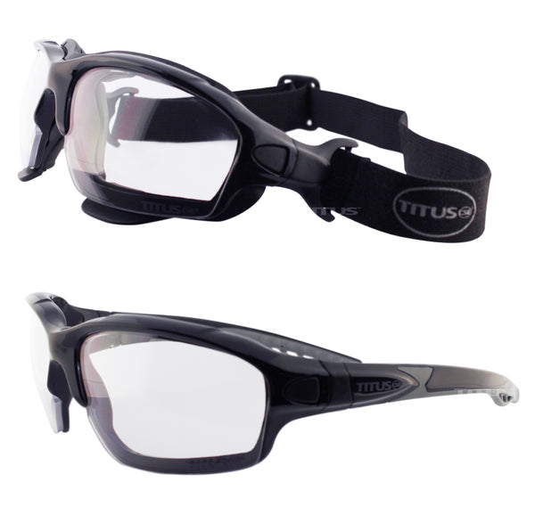 Titus G11 Swappable Anti-Fog Goggles - Sports Riders Safety Glasses