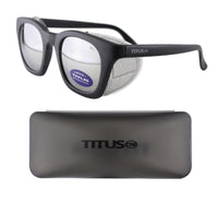 Titus Retro Style Safety Glasses with Side Shield