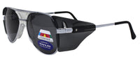 Titus G77 Premium Metal Frame Aviator Z87+ Safety Glasses w/Side Shield