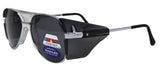 Titus G77 Premium Metal Frame Aviator Z87+ Safety Glasses w/Side Shield