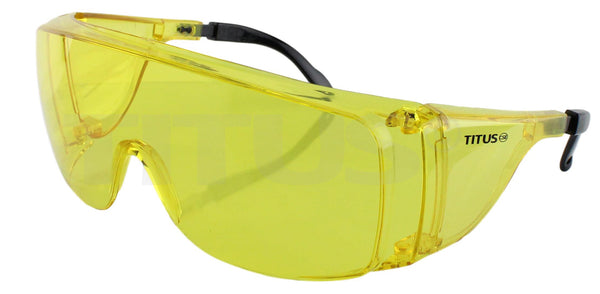 Titus G13 - Fit over Rx glasses (OTG) ANSI Z87 rated safety glasses