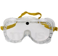 TITUS Anti-Fog Lightweight Protective Lab Safety Goggles with Wide-Vision Adjustable