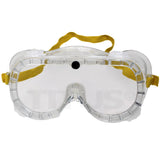 TITUS Anti-Fog Lightweight Protective Lab Safety Goggles with Wide-Vision Adjustable