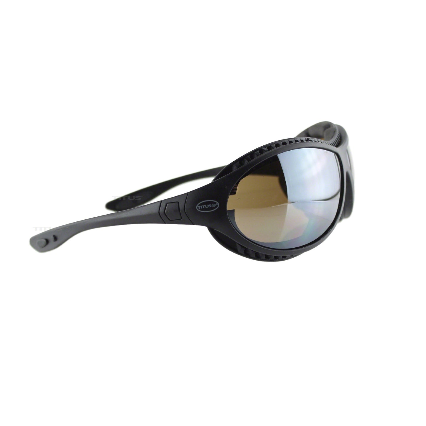 Titus G9, Interchangeable Padded Sport Goggles, Convert to Glasses / Mirrored Bronze Lenses Z87 Rated With Mask Option