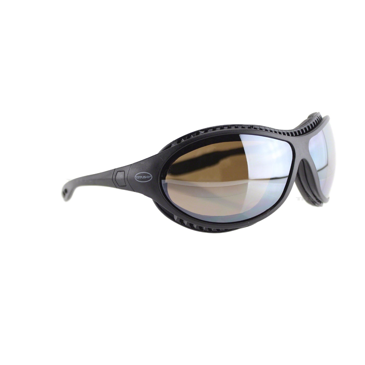 Titus G9, Interchangeable Padded Sport Goggles, Convert to Glasses / Mirrored Bronze Lenses Z87 Rated With Mask Option