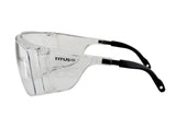 Titus G13 - Fit over Rx glasses (OTG) ANSI Z87 rated safety glasses