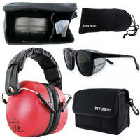 TITUS CSE 37NRR Onyx Earmuff Combo Kit