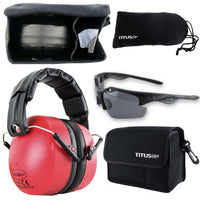 TITUS CSE 37NRR Onyx Earmuff Combo Kit