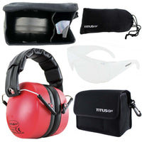 TITUS CSE 37NRR Onyx Earmuff Combo Kit