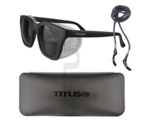 Titus Retro Style IR Welding Safety Glasses w/ Folding Side Shield