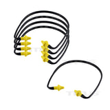 Titus U-Band - Over Ear Reusable Banded Ear Plugs - Yellow & Black