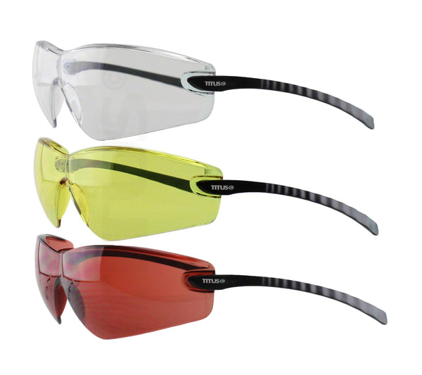 TITUS G23/24/25 Flex-Frame Z87+ Glasses Shooting Motorcycle Eye Protection ANSI