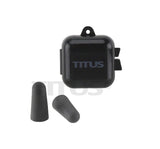 TITUS 32dB NRR Individually-Wrapped Pairs of Memory Foam Earplugs Multi-Pack
